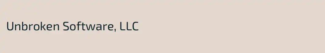 Unbroken Software, LLC